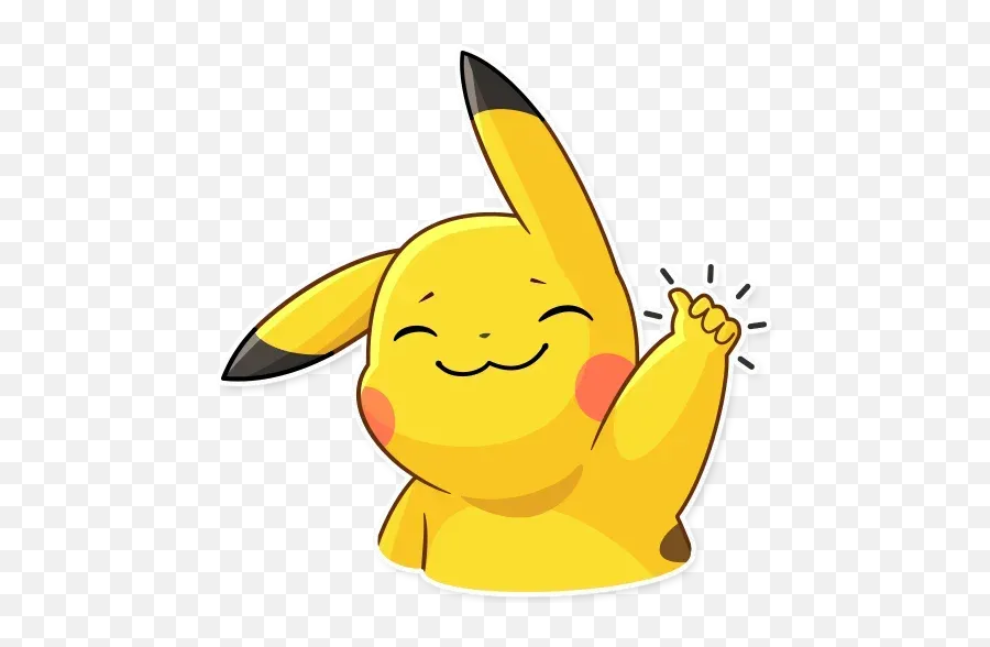 Pikachu 2 Whatsapp Stickers - Happy Emoji,Detective Pikachu Emoji