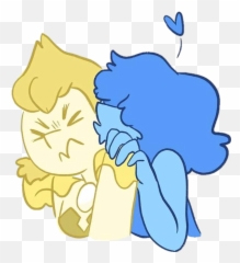 Pearls Pearl Bluepearl Yellowpearl Sticker By Ximenax - Fictional Character Emoji,Lesbian Couple Emoji
