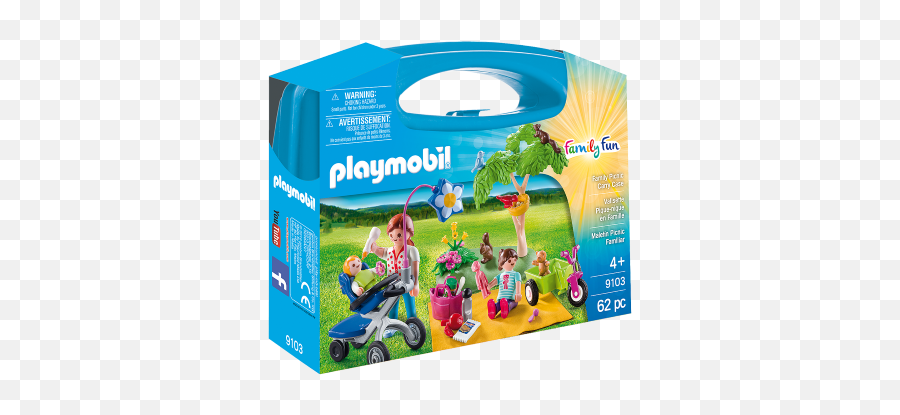 Family Picnic Carry Case - Playmobil Emoji,Picnic Basket Emoji