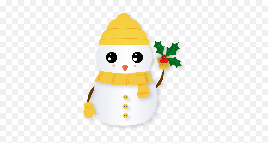 Snowman Emoji - Happy,Snowman Emoji