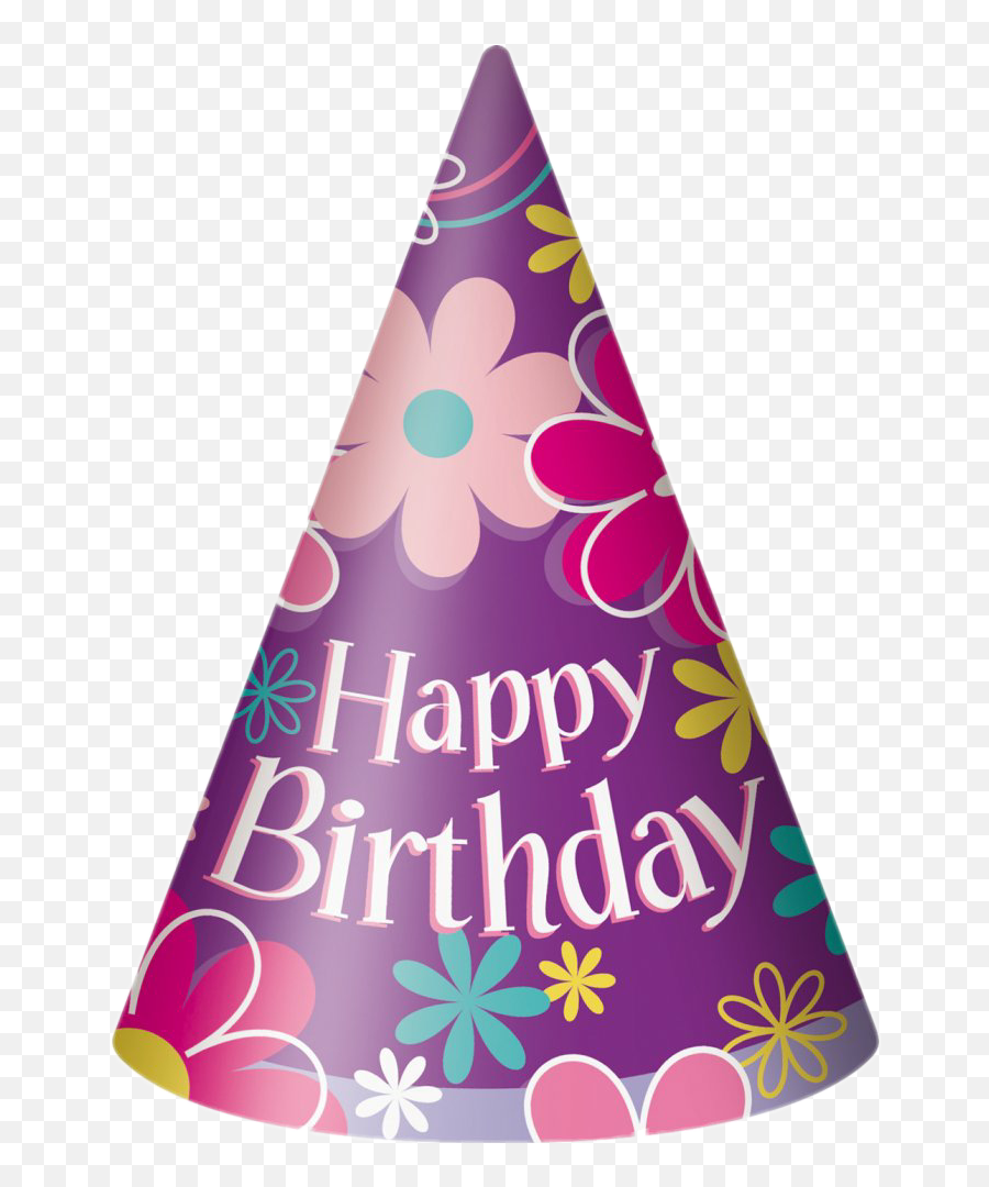 Happy Birthday Cap Sticker By Amena Abdalla - Happy Birthday Party Hat Transparent Background Emoji,Birthday Hat Emoji
