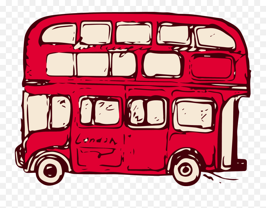 Clipart Bus Bus London Clipart Bus Bus London Transparent - Stickers London Png Emoji,Percy Jackson Trident Emoji