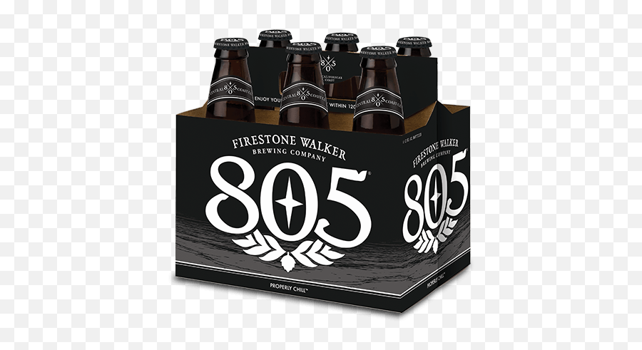 805 Beer Logo Font - Chapstick Firestone Walker 805 12 Pack Emoji,Beers Emoji