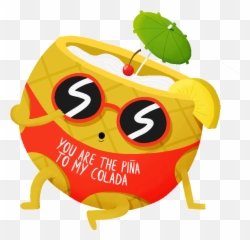 Animated Characters Danna Galeano - Happy Emoji,Pina Colada Emoticon
