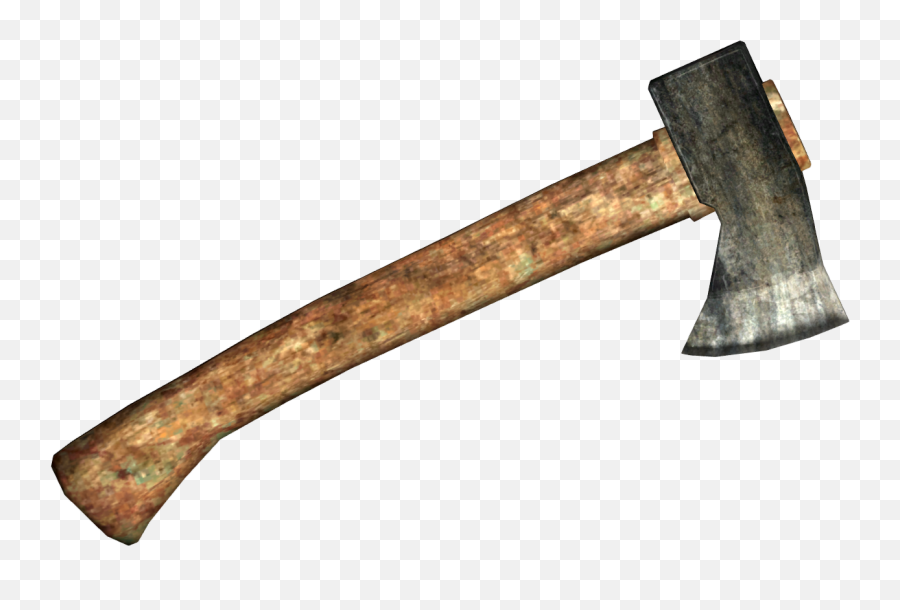 Fallout New Vegas Hatchet Canada Axe Weapon - Axe Png Hatchet Png Emoji,Axe Emoticon Facebook