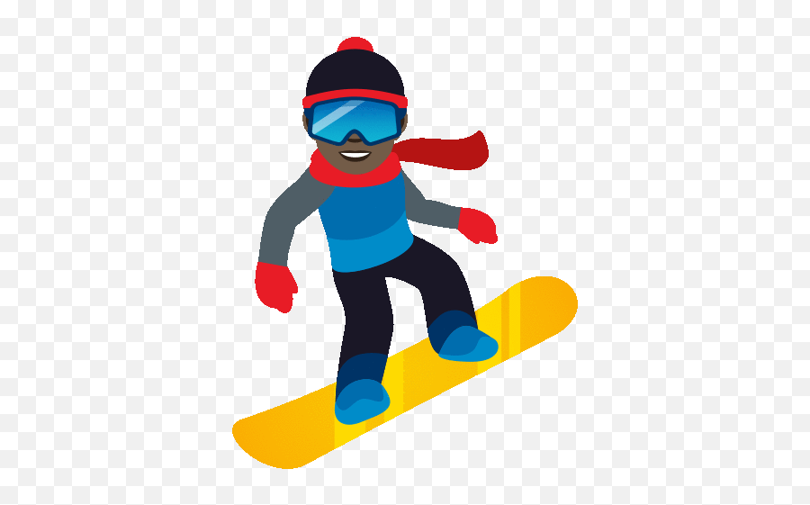 Snowboarder Joypixels Gif - Snowboarder Emoji,Snowboard Emoji