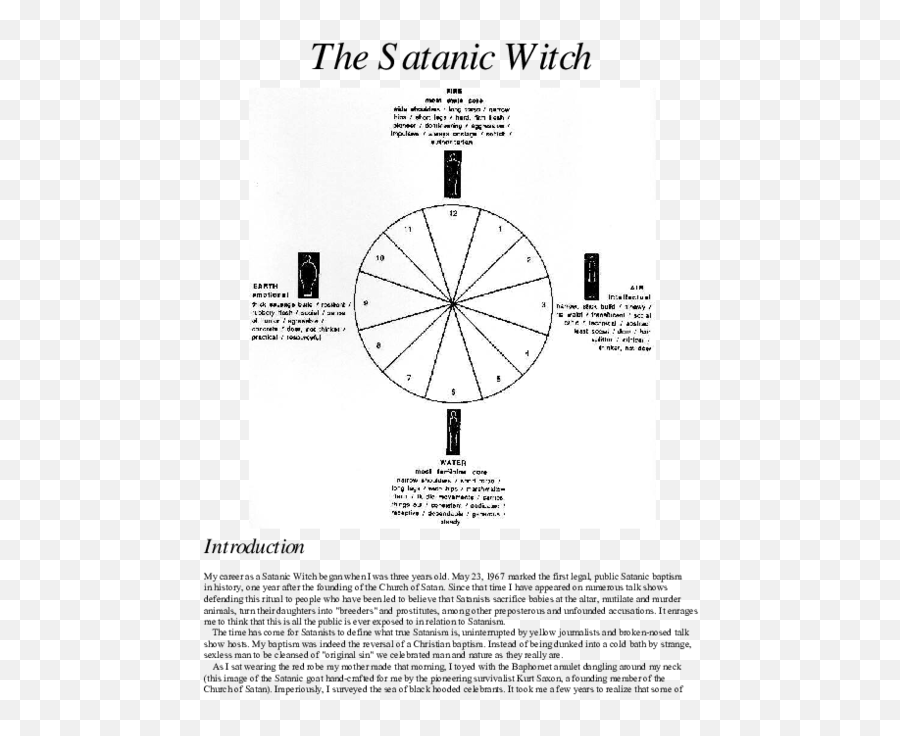 Pdf The Satanic Witch Michael Leveaux - Academiaedu Lavey Synthesizer Clock Emoji,Emotions Iaan Dior Guitar Tab