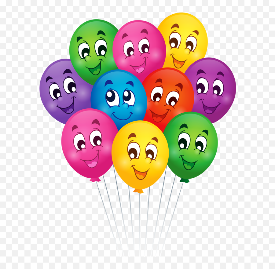 Birthday Smiley Face Png U0026 Free Birthday Smiley Facepng - Cartoon Images Of Balloons Emoji,Birthday Emoji