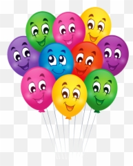 Birthday Smiley Face Png U0026 Free Birthday Smiley Facepng - Cartoon Images Of Balloons Emoji,Birthday Emoji