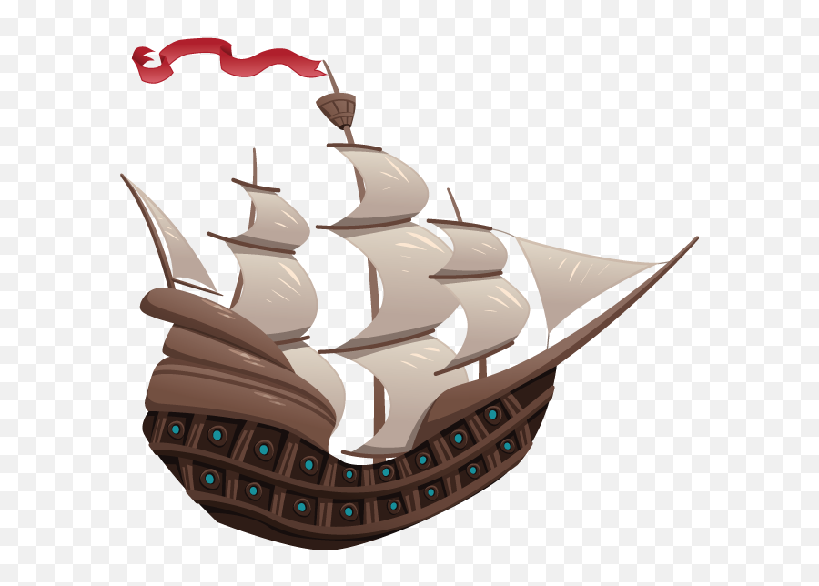 Ship - Horizontal Emoji,Pirate Ship Emojis