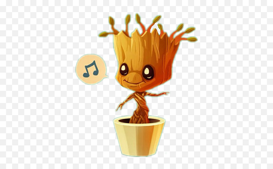 Baby Groot Sticker - Groot Avatar Emoji,Groot Emoji Facebook