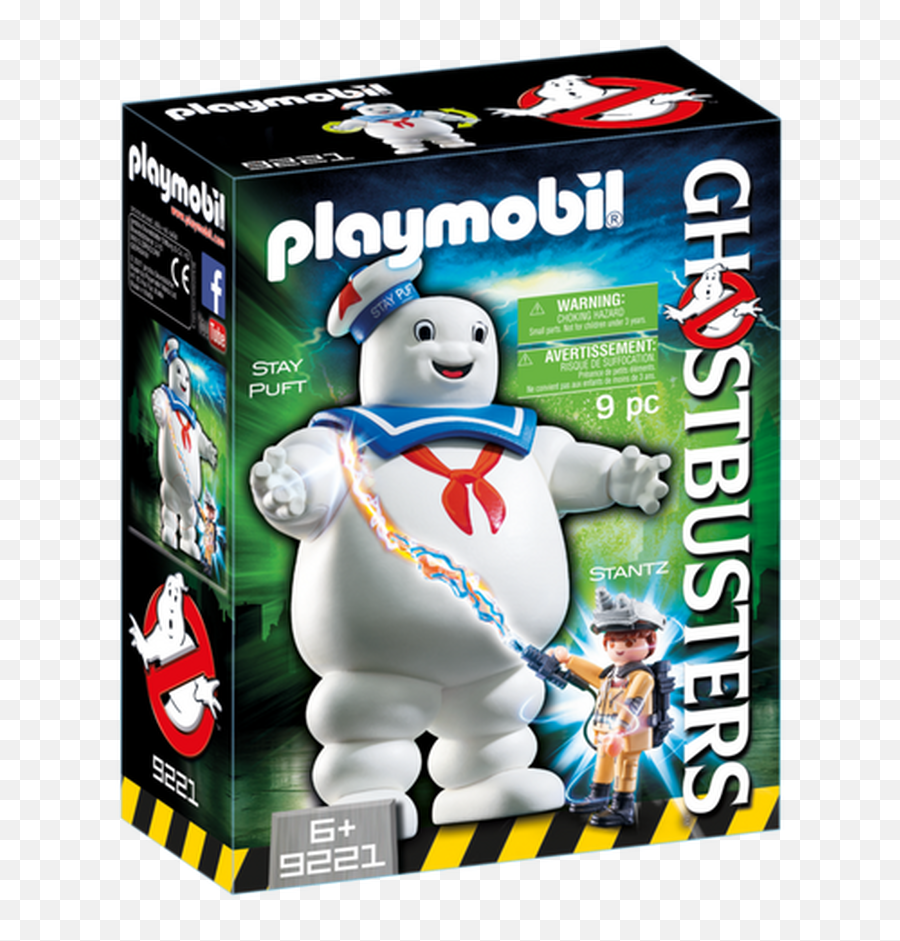 Playmobil Ghostbusters Stay Puft - Playmobil Ghostbusters Emoji,Facebook Emoji Turnable
