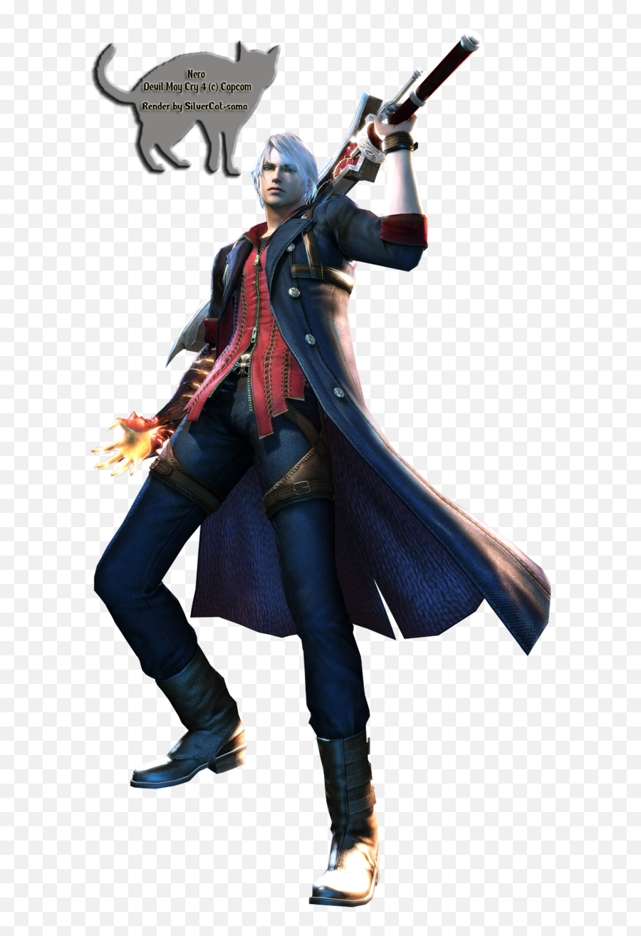 Devil May Cry 3 Nero Transparent Png - Cosplay Devil May Cry Emoji,Nero Cry Emoji