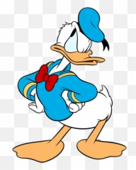 Mad Donald Duck Angry - Clipart Irritable Emoji,Angry Donald Duck Emoji