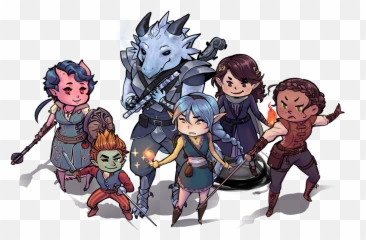 Art Chibi Art Of The Players In Our Campaign Dnd Emoji,Love Emotion Chibi