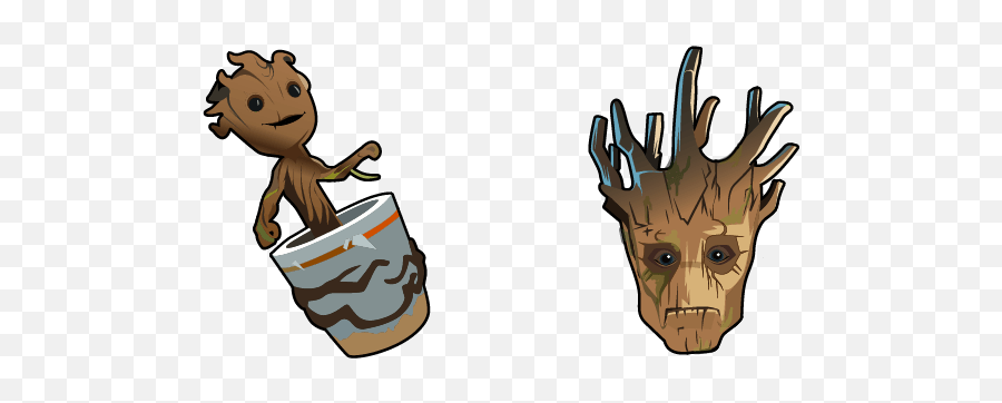 Fortnite Cursors Collection - Groot Emoji,Emotions Of Groot