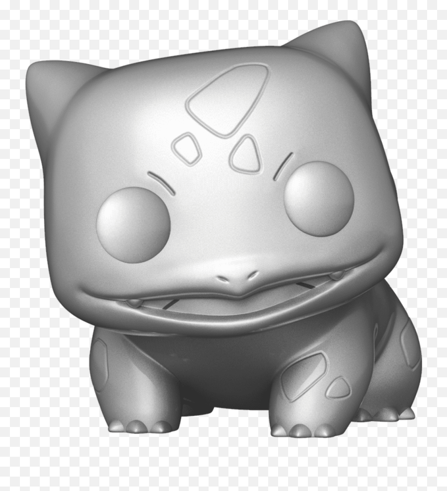 Funko Pop Pokemon Wave 6 - Bulbasaur Silver Metallic Metallic Bulbasaur Funko Pop Emoji,Archive Emojis Xxx Dirty Png