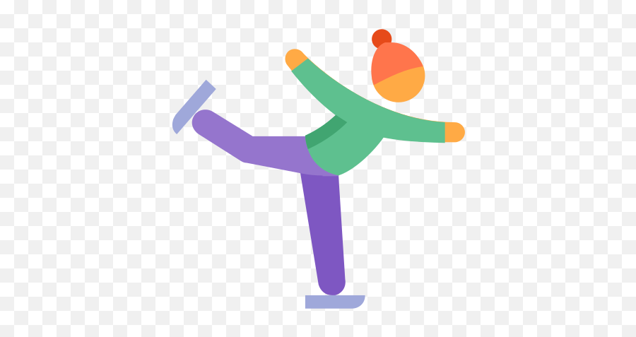Figure Skating Skin Type 2 Icon - Kick Emoji,Figure Skateer Emoji