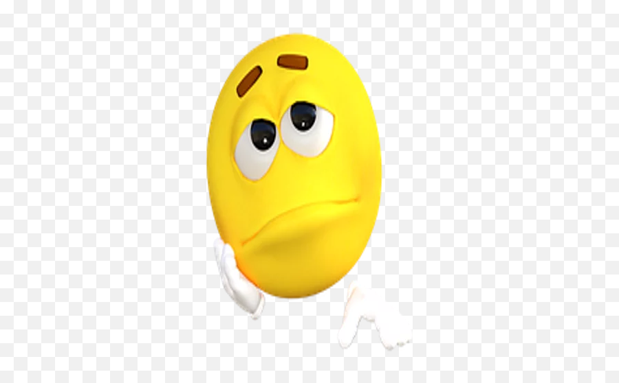 Fantasy Emoji Telegram - Sad Yellow Emoticon,Fantasy Emoji