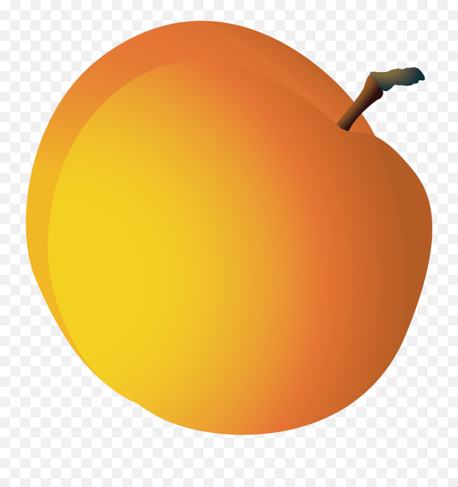 Peach Clipart Orange Apple Peach Orange Apple Transparent - Jeruk Gambar Karikatur Buah Emoji,Grapefruit Emoji