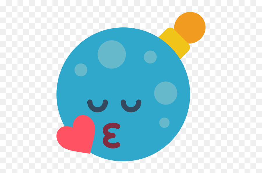 Besos - Iconos Gratis De Navidad Dot Emoji,Emoticon Del Beso