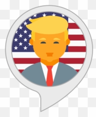 Latest Tweet - Transparent Us Round Flag Emoji,Usa Presidents Emoticon Trump Joke