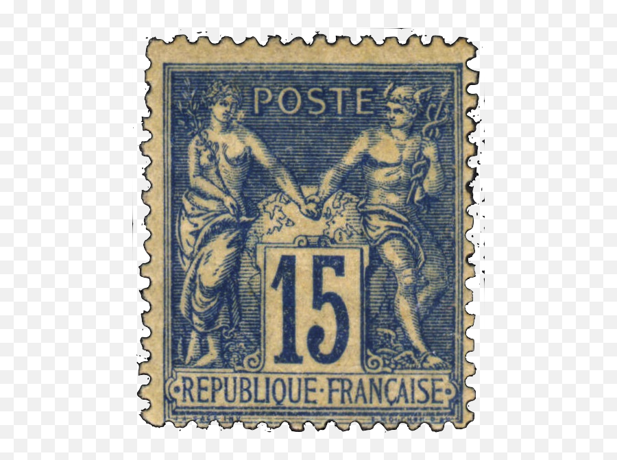 Postage Stamps - French Postage Stamps Emoji,Craft Emotion Stamps