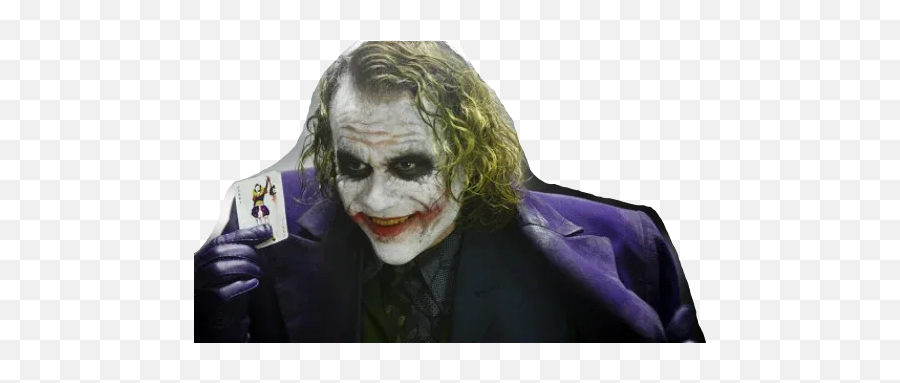 Joker Heath Stickers Set For - Joker Heath Ledger Costume Kids Emoji,Joker Emoji Ledger