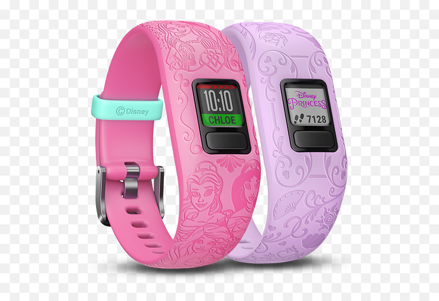 Getting Fit Never Looked So Magical With These Disney - Garmin Kids Fitbit Emoji,Game For Emotion Are U In Disney Princess