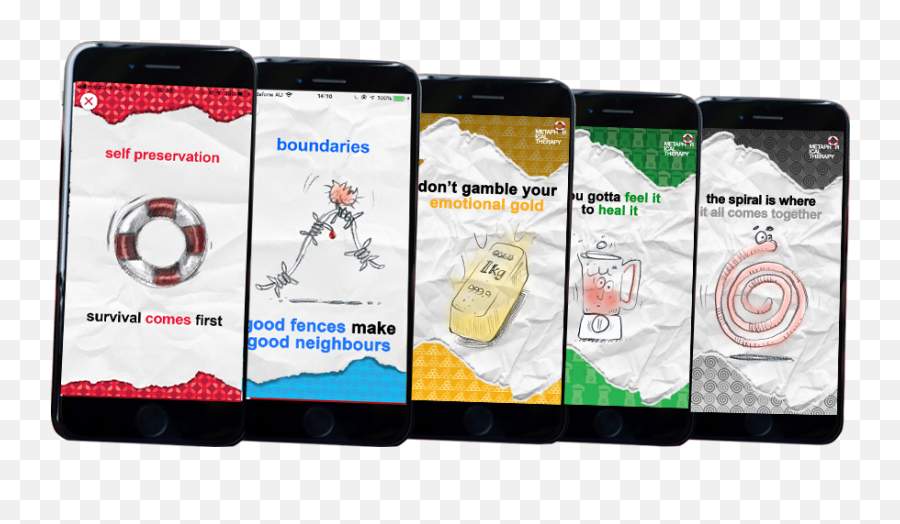 Metaphorical Therapy The App Is Martial Arts For The Mind - Portable Emoji,Emotion Metaphors