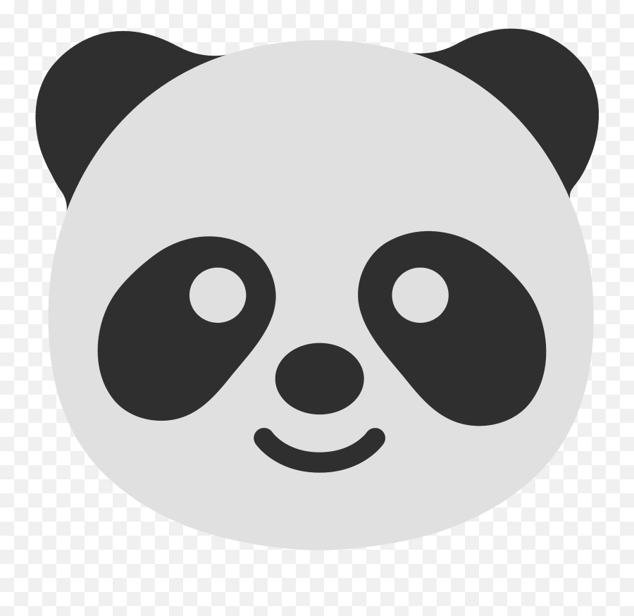 Panda Emoji Clipart Free Download Transparent Png Creazilla - Emoji Panda,Fox Emoji Android