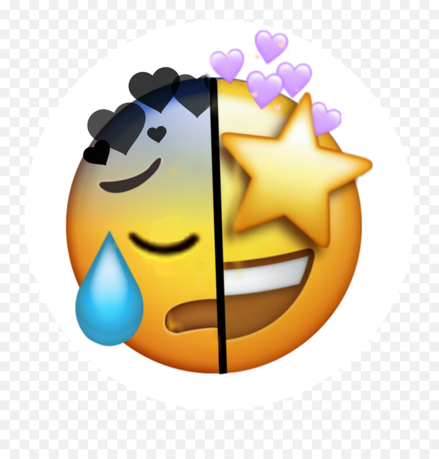Desamor Freetoedit Desamor Sticker By Cortaditati Emoji,Face With 3 Hearts Emoji