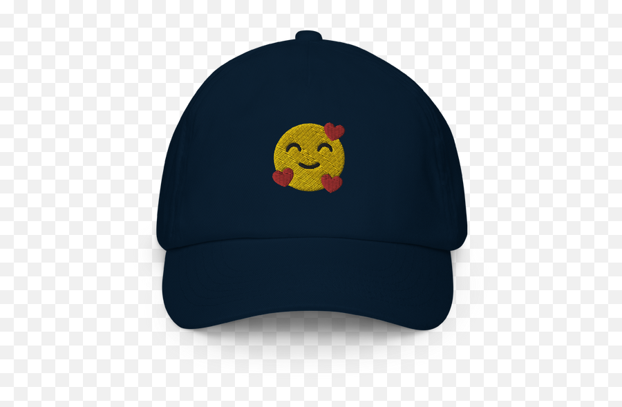 Heart Face Emoji Kids Cap,Cheeks Emoji