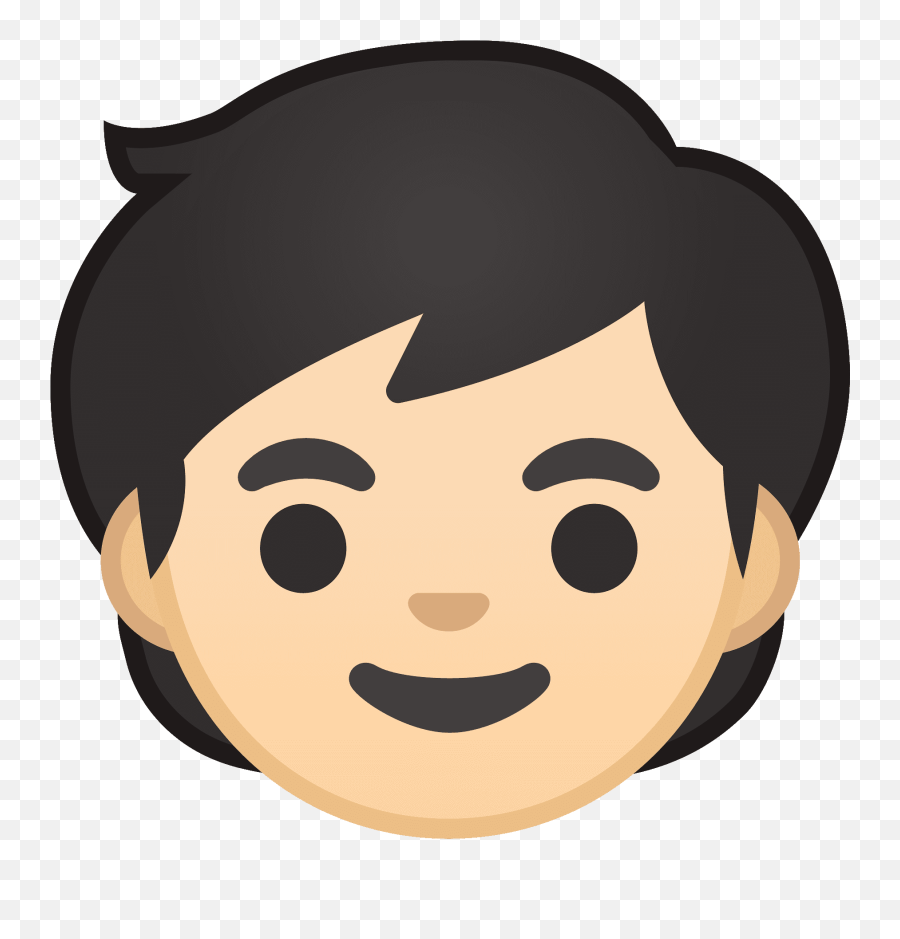 Child Emoji Clipart - Light Skin Man Emoji,Emoji 11.0