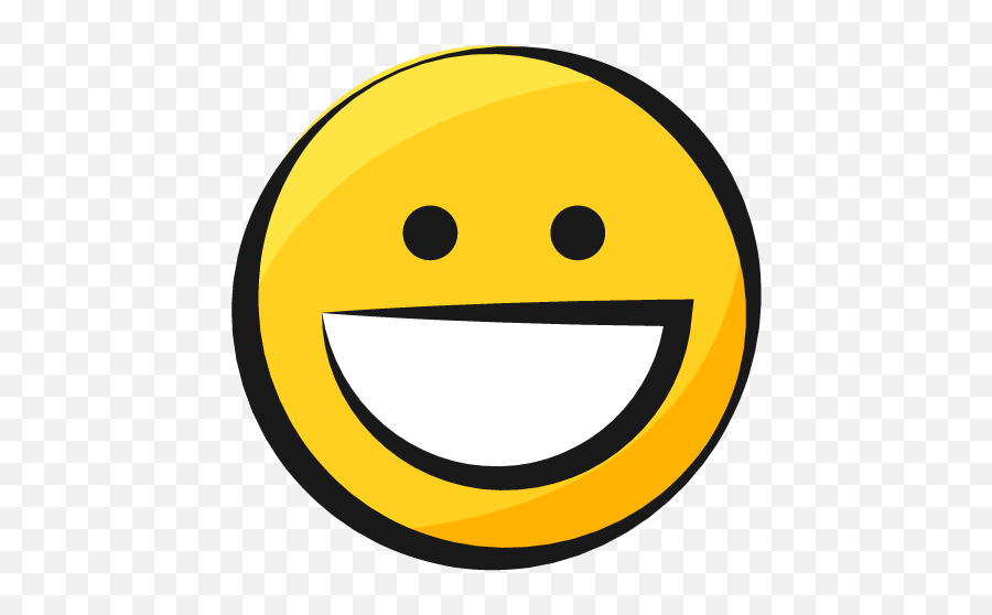 Smiley Jaune Emoji Yellow Smile Sourire Image Animated Gif - Emoji Sourir,Yellow Emoticon