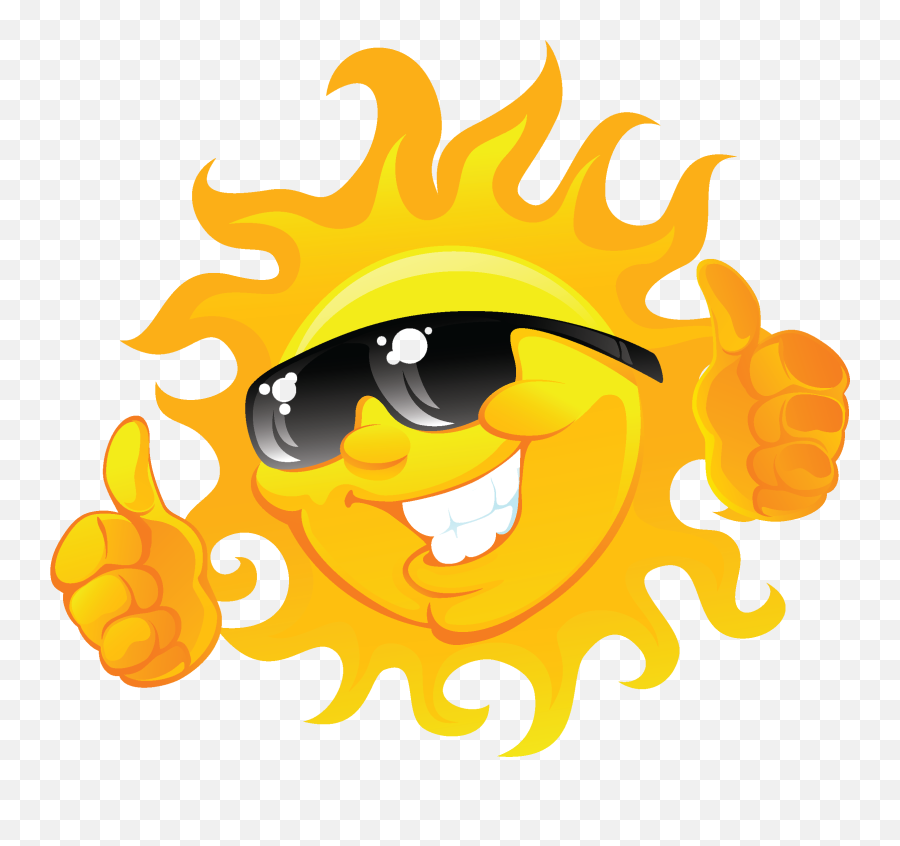 Sunshine Well And Pump - Cartoon Sun With Sunglasses Emoji,Sunshine Emoticon