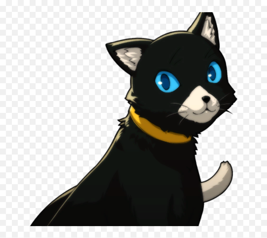 Morgana - Cat Morgana Persona Emoji,Morgana Persona 5 Emoticon