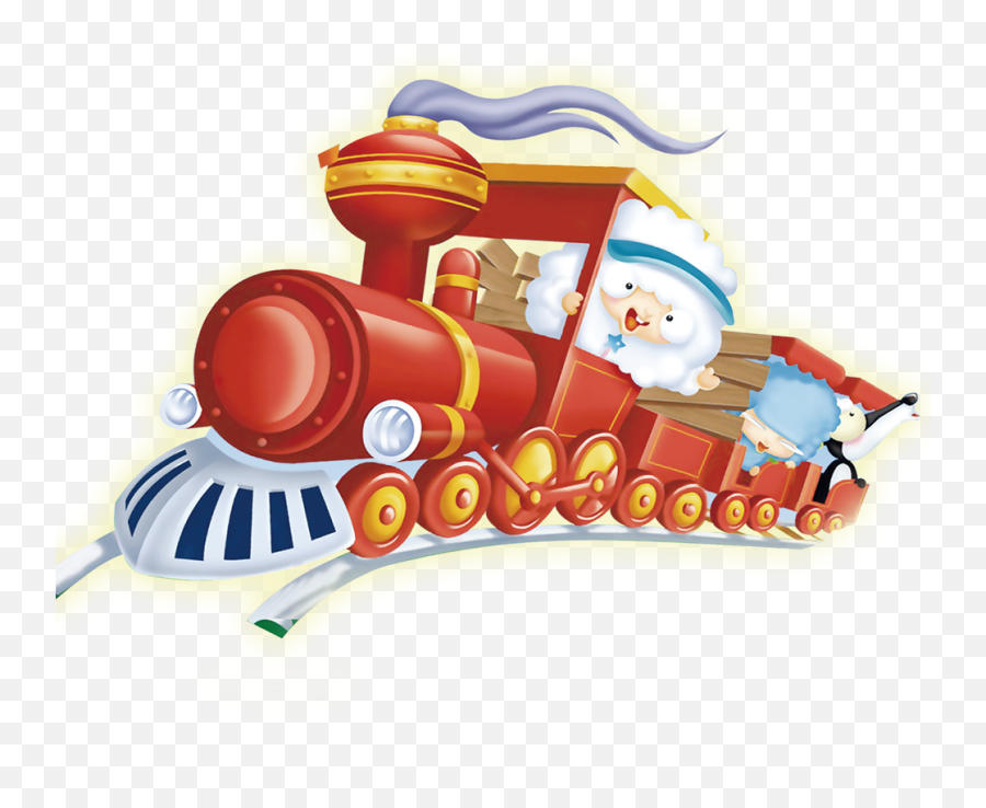 Download Train Computer Cartoon File - Kereta Kartun Lucu Png Emoji,Steam Usa Flag Emoticon