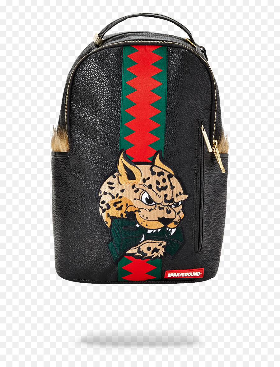 Sprayground Leopard Fur Money - Sprayground Leopard Backpack Emoji,Cute Jansport Backpack Emojis