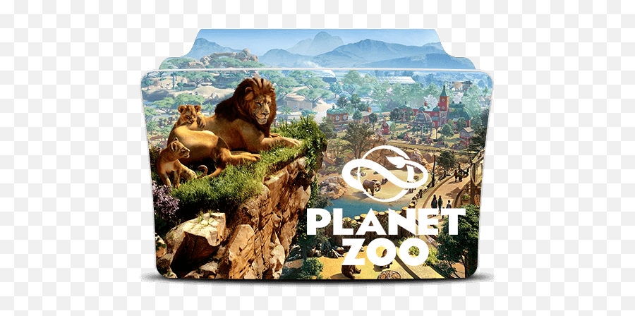 Planet Zoo 2019 Folder Icon - Designbust Planet Zoo Emoji,Planet Emojis Clip Art