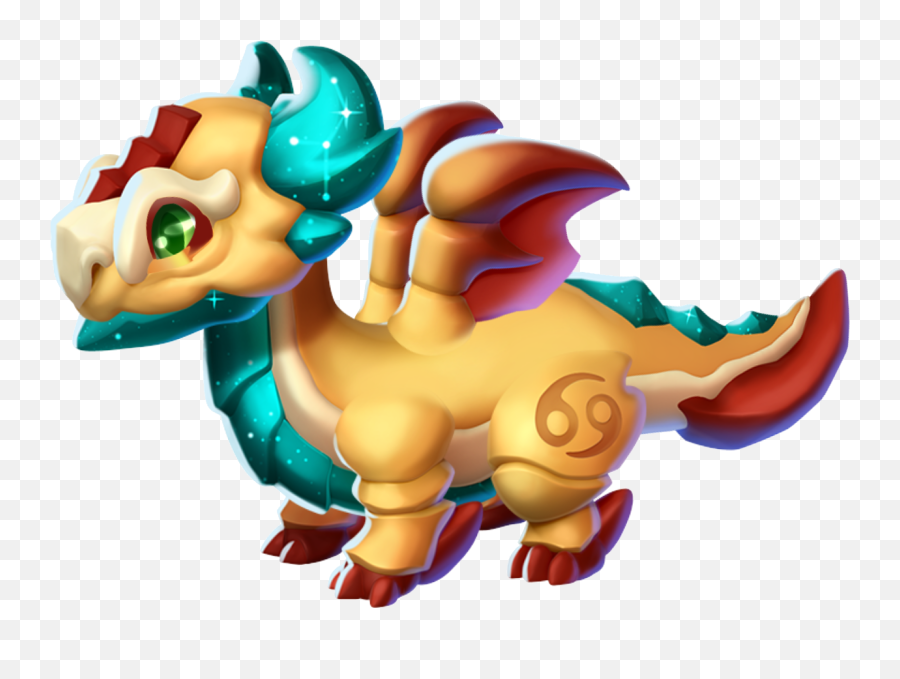 Cancer Dragon - Dragon Mania Legends Cancer Dragon Emoji,Cartoon Dragon Different Emotions