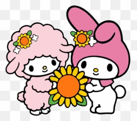 Melody Hello Kitty Birthday Clips My - Hello Kitty Dan Melody Emoji,Badte Maru Emojis