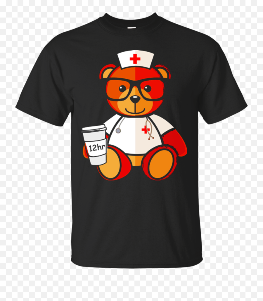 Teddy Bear Nurse Nursing T Shirt For - Carry A Gun Shirt Emoji,Nusring Related Emojis