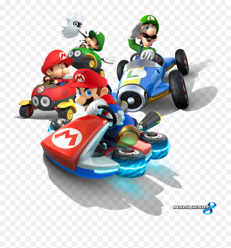 Mario Kart Transparent - Super Mario Kart Png Emoji,Mariokart Emojis