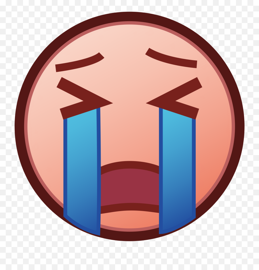 Loudly Crying Face Emoji Clipart Free Download Transparent - Emoji,Crying Emoji