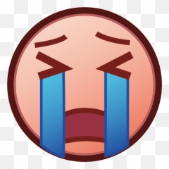 Loudly Crying Face Emoji Clipart Free Download Transparent - Emoji,Crying Emoji