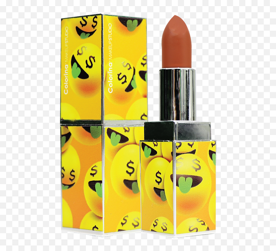 Emoji Matte Lipstick 12 Money - Lip Care,E Emoji