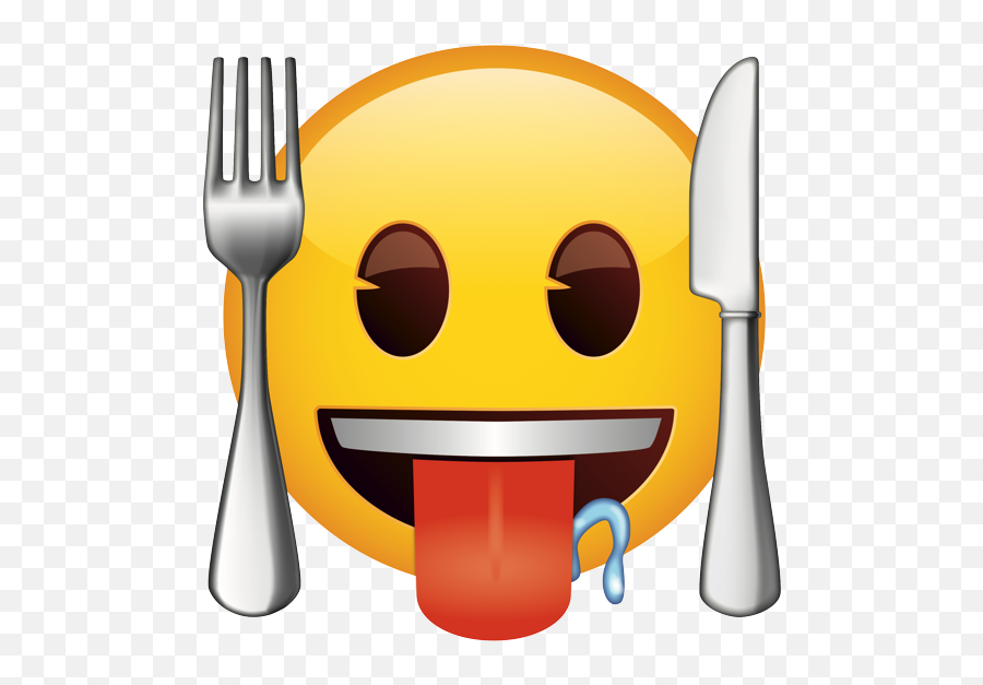 Face Ready To Eat - Free Eating Emoji,Eating Emoji