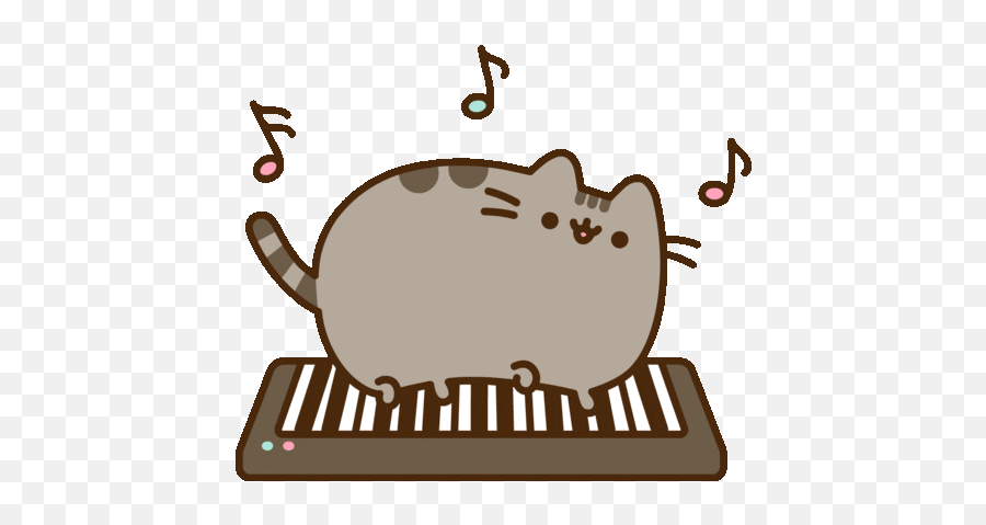 Ics 5th Grade Milestone Practice - Pusheen Cat Piano Gif Emoji,Pusheen Cats Emotions