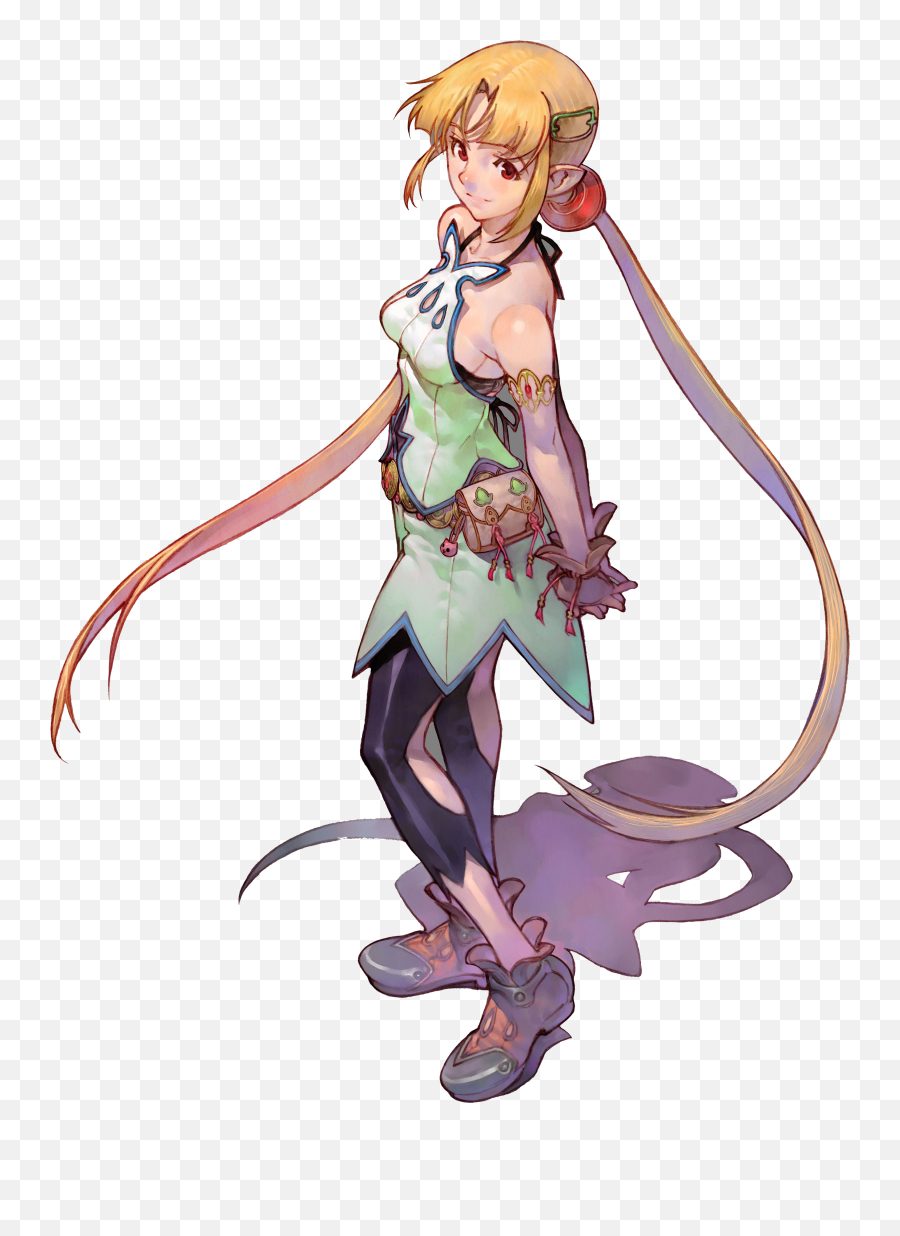 Pin On Character Models Female - Grandia 3 Artwork Emoji,Deviantart Emoticon Codes